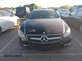 2012 Mercedes-Benz CLS-Class CLS 550 with VIN WDDLJ7DB9CA018502, listed as a IAAI auction lot 42051316 with 218,404 mi miles. Bid and sale history available at carsss.com. Image 12.