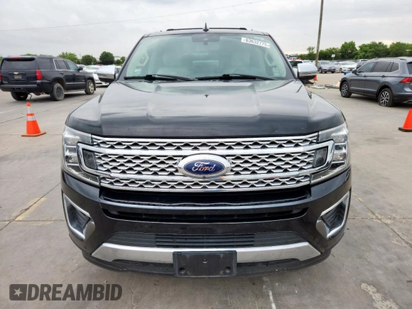 2019 Ford Expedition Platinum with VIN 1FMJU1LTXKEA65217, listed as a Copart auction lot 63632775 with 79,129 mi miles and Clean title. Bid and sale history available at DreamBid. Image 5.