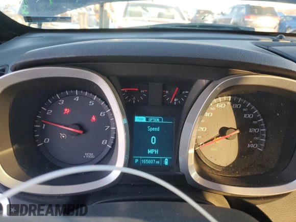 2015 Chevrolet Equinox LT with VIN 2GNALCEKXF6422663, listed as a Copart auction lot 88889735 with 165,807 mi miles and Salvage Title. Bid and sale history available at carsss.com. Image 9.