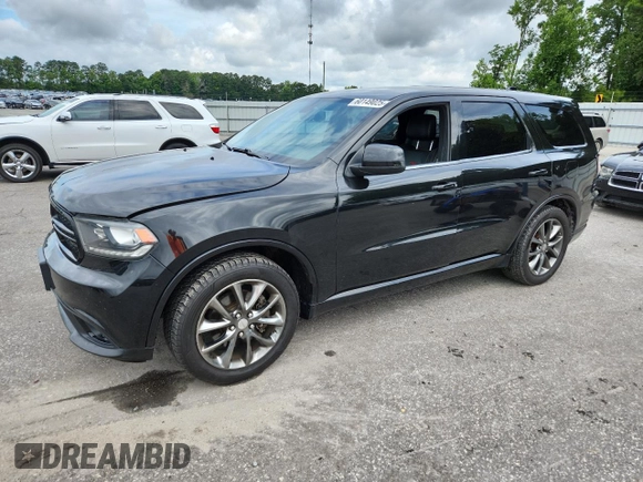 2014 Dodge Durango R/T z VIN 1C4SDJCT4EC318556, wystawiony jako Copart lot #60149025 z przebiegiem 184 114 mil mil oraz Szkoda całkowita • Salvage title. Historia ofert i sprzedaży dostępna na DreamBid. Obrazek 1.