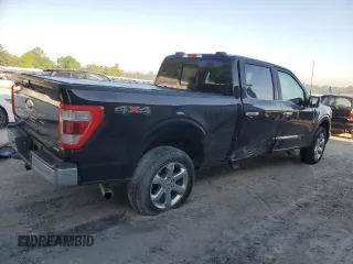 2022 Ford F-150 XL with VIN 1FTFW1E83NFC11131, listed as a Copart auction lot 52332295 with 0 mi miles and Salvage Title. Bid and sale history available at carsss.com. Image 3.