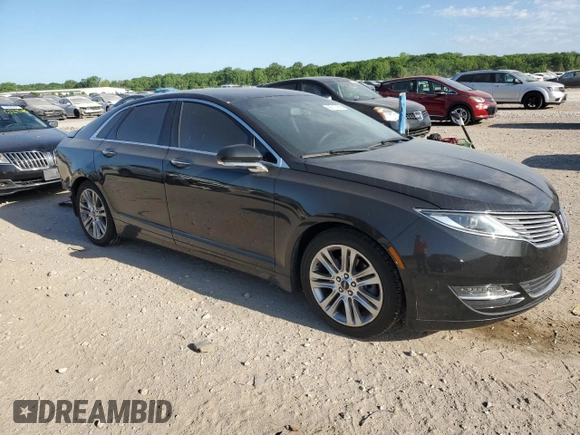 2014 Lincoln MKZ with VIN 3LN6L2G96ER822550, listed as a Copart auction lot 56717455 with 155,548 mi miles and Salvage title. Bid and sale history available at DreamBid. Image 4.