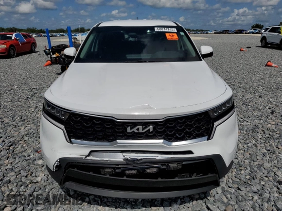 2022 Kia Sorento LX with VIN 5XYRG4LC4NG128842, listed as a Copart auction lot 60874745 with 12,775 mi miles and Salvage title. Bid and sale history available at DreamBid. Image 5.