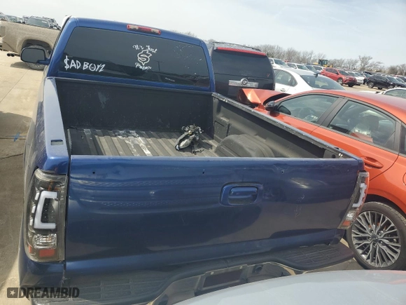 2005 Chevrolet Silverado 1500 Work Truck with VIN 1GCEC14X35Z121828, listed as a Copart auction lot 47805605 with 266,072 mi miles and Salvage Title. Bid and sale history available at carsss.com. Image 6.