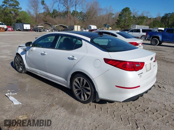 2015 Kia Optima SX Turbo с VIN 5XXGR4A63FG507075, выставлен на аукционе IAAI как лот 41802211 с пробегом 105 356 миль миль и . История ставок и продаж доступна на DreamBid. Изображение 3.