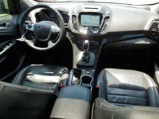 2016 Ford Escape Titanium with VIN 1FMCU9J96GUA48071, listed as a Copart auction lot 60742815 with 193,100 mi miles and Salvage title. Bid and sale history available at DreamBid. Image 8.