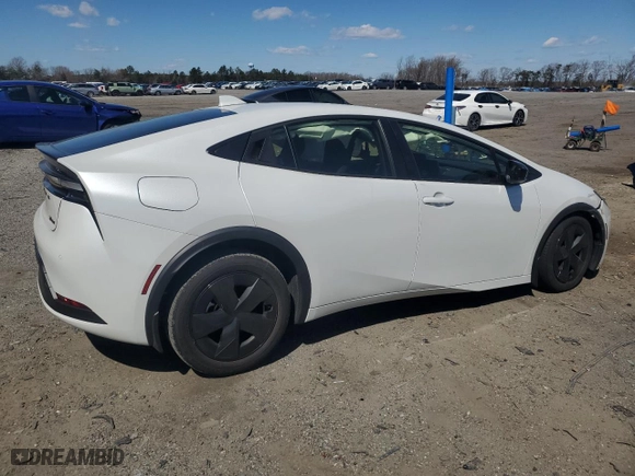 2024 Toyota Prius Prime SE with VIN JTDACACU2R3015644, listed as a Copart auction lot 50740975 with 9,161 mi miles and Salvage Title. Bid and sale history available at carsss.com. Image 3.