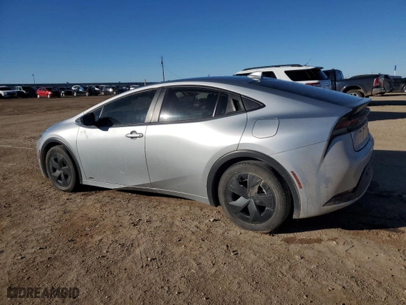 2023 Toyota Prius LE with VIN JTDADABU7P3003372, listed as a Copart auction lot 43527595 with 72,810 mi miles and Salvage Title. Bid and sale history available at carsss.com. Image 2.
