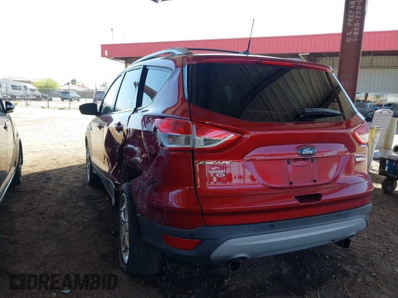 2013 Ford Escape Titanium with VIN 1FMCU0J96DUB08681, listed as a IAAI auction lot 42068864 with 102,094 mi miles and . Bid and sale history available at carsss.com. Image 6.