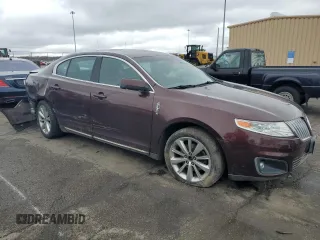 2010 Lincoln MKS with VIN 1LNHL9DR4AG605716, listed as a Copart auction lot 49903275 with 162,596 mi miles and Salvage Title. Bid and sale history available at DreamBid. Image 4.