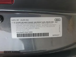 2019 Audi A5 Premium z VIN WAUSNAF57KA016466, wystawiony jako Copart lot #51933635 z przebiegiem 43 601 mil mil oraz Tytuł czysty. Historia ofert i sprzedaży dostępna na DreamBid. Obrazek 12.