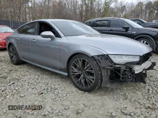 2017 Audi A7 Premium Plus z VIN WAUW2AFC3HN125808, wystawiony jako Copart lot #81221854 z przebiegiem 70 842 mil mil oraz Szkoda całkowita • Salvage title. Historia ofert i sprzedaży dostępna na DreamBid. Obrazek 4.