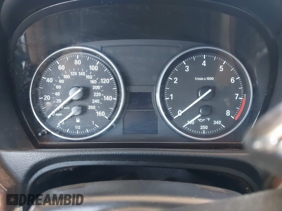 2007 BMW 3 Series 335i with VIN WBAWL73517PX46117, listed as a IAAI auction lot 40208424 with 117,045 mi miles. Bid and sale history available at carsss.com. Image 7.