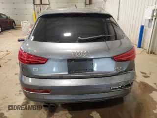 2016 Audi Q3 Premium Plus with VIN WA1EFCFS9GR001016, listed as a Copart auction lot 52300205 with 42,518 mi miles and Salvage Title. Bid and sale history available at carsss.com. Image 6.