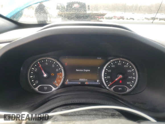 2021 Jeep Renegade Latitude with VIN ZACNJDB19MPM29361, listed as a Copart auction lot 50505705 with 95,833 mi miles and Salvage title. Bid and sale history available at DreamBid. Image 9.