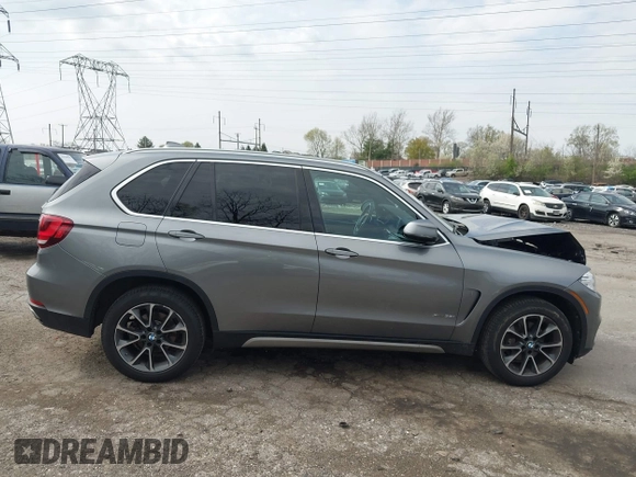 2018 BMW X5 xDrive35i with VIN 5UXKR0C51J0X95114, listed as a IAAI auction lot 42037253 with 80,095 mi miles. Bid and sale history available at carsss.com. Image 13.