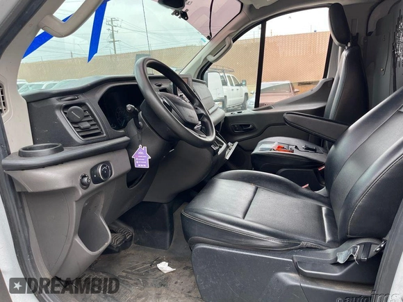 2020 Ford Transit Cargo with VIN 1FTYE1Y85LKB46360, listed as a IAAI auction lot 42599789 with 103,109 mi miles and . Bid and sale history available at DreamBid. Image 15.