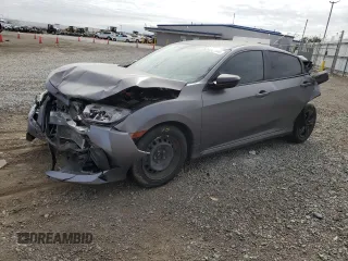 2018 Honda Civic Sedan LX with VIN 2HGFC2F52JH579605, listed as a Copart auction lot 52426104 with 78,989 mi miles and Non Repairable. Bid and sale history available at carsss.com. Image 1.