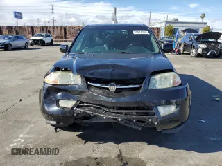 2002 Acura MDX with VIN 2HNYD18222H542910, listed as a Copart auction lot 48674384 with 218,282 mi miles and Salvage Title. Bid and sale history available at carsss.com. Image 5.