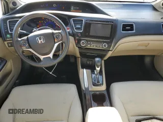 2015 Honda Civic EX with VIN 19XFB2F82FE044594, listed as a Copart auction lot 49884945 with 82,094 mi miles and Salvage Title. Bid and sale history available at DreamBid. Image 8.