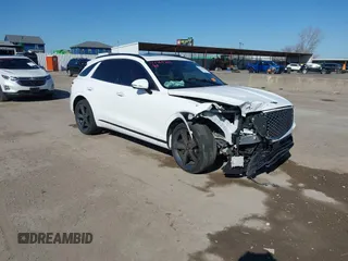 2023 Genesis GV70 2.5T with VIN KMUMADTB0PU087966, listed as a IAAI auction lot 41764769 with 33,865 mi miles and . Bid and sale history available at DreamBid. Image 1.