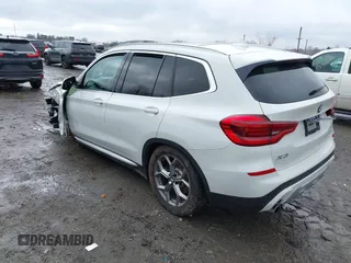 2020 BMW X3 xDrive30i with VIN 5UXTY5C0XL9D36965, listed as a IAAI auction lot 41578019 with Not Provided miles and . Bid and sale history available at DreamBid. Image 3.
