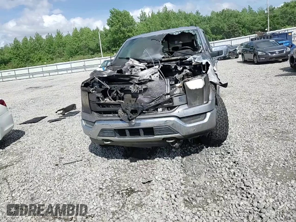2021 Ford F-150 XL с VIN 1FTFW1E82MFC19686, выставлен на аукционе Copart как лот 55178225 с пробегом Не указан миль и На запчасти • Non repairable. История ставок и продаж доступна на DreamBid. Изображение 14.