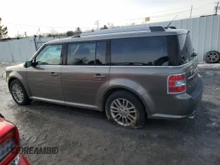 2013 Ford Flex SEL with VIN 2FMHK6C88DBD04985, listed as a Copart auction lot 43618395 with 185,709 mi miles and Non Repairable. Bid and sale history available at carsss.com. Image 2.