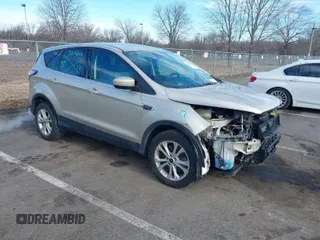 2017 Ford Escape SE with VIN 1FMCU9GD6HUD07252, listed as a IAAI auction lot 41584876 with 83,556 mi miles. Bid and sale history available at carsss.com. Image 1.
