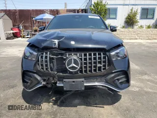 2024 Mercedes-Benz GLE 53 AMG with VIN 4JGFD6BB7RA981902, listed as a Copart auction lot 54250745 with 50,621 mi miles and Salvage title. Bid and sale history available at DreamBid. Image 5.