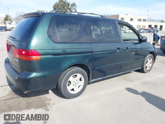 2000 Honda Odyssey EX with VIN 2HKRL186XYH528625, listed as a IAAI auction lot 41755831 with 132,227 mi miles and . Bid and sale history available at DreamBid. Image 3.