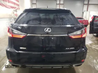 2020 Lexus RX 350 F Sport Performance with VIN 2T2YZMDA5LC257762, listed as a Copart auction lot 52093915 with 43,246 mi miles and Salvage title. Bid and sale history available at DreamBid. Image 6.