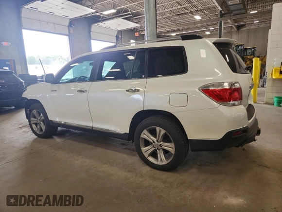 2011 Toyota Highlander Limited with VIN 5TDDK3EH5BS071335, listed as a Copart auction lot 59509395 with 195,068 mi miles and Salvage title. Bid and sale history available at DreamBid. Image 2.