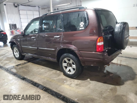 2003 Suzuki XL7 Touring with VIN JS3TX92V334101330, listed as a Copart auction lot 87790235 with 78,383 mi miles and Salvage Title. Bid and sale history available at DreamBid. Image 2.