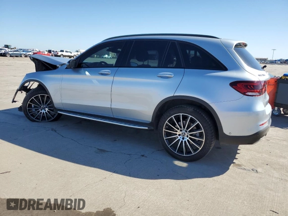 2021 Mercedes-Benz GLC 300 z VIN W1N0G8DB3MF927785, wystawiony jako Copart lot #53158495 z przebiegiem 40 970 mil mil oraz Szkoda całkowita • Salvage title. Historia ofert i sprzedaży dostępna na DreamBid. Obrazek 2.