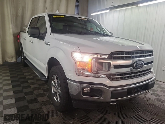 2018 Ford F-150 XL with VIN 1FTEW1EP1JKE55493, listed as a IAAI auction lot 42666714 with 104,452 mi miles and . Bid and sale history available at DreamBid. Image 11.