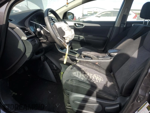 2014 Nissan Sentra SV with VIN 3N1AB7AP3EL696305, listed as a Copart auction lot 41922025 with 127,497 mi miles and Salvage Title. Bid and sale history available at DreamBid. Image 7.