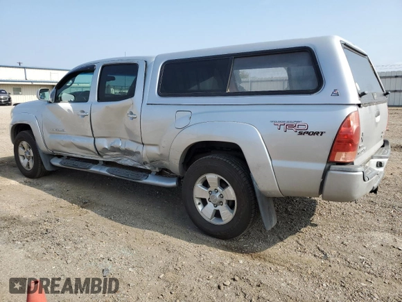 2005 Toyota Tacoma PreRunner with VIN 5TEKU72N65Z049435, listed as a Copart auction lot 87174504 with 186,165 mi miles and Salvage Title. Bid and sale history available at carsss.com. Image 2.