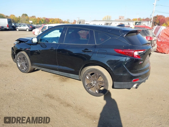 2021 Acura RDX w/A-Spec Package z VIN 5J8TC2H61ML012897, wystawiony jako IAAI lot #40656545 z przebiegiem 112 319 mil mil oraz . Historia ofert i sprzedaży dostępna na DreamBid. Obrazek 3.