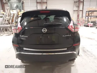 2018 Nissan Murano SV with VIN 5N1AZ2MG3JN189028, listed as a IAAI auction lot 41292450 with 126,997 mi miles and . Bid and sale history available at carsss.com. Image 17.