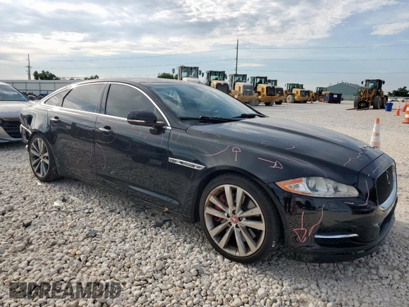 2012 Jaguar XJ z VIN SAJWA3KE8CMV29695, wystawiony jako Copart lot #57229265 z przebiegiem 88 171 mil mil oraz Szkoda całkowita • Salvage title. Historia ofert i sprzedaży dostępna na DreamBid. Obrazek 4.
