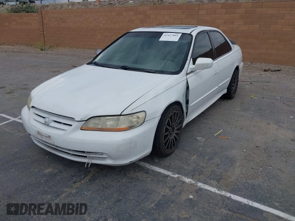 2001 Honda Accord EX z VIN 1HGCG56681A038235, wystawiony jako IAAI lot #42427864 z przebiegiem 163 971 mil mil oraz . Historia ofert i sprzedaży dostępna na DreamBid. Obrazek 2.