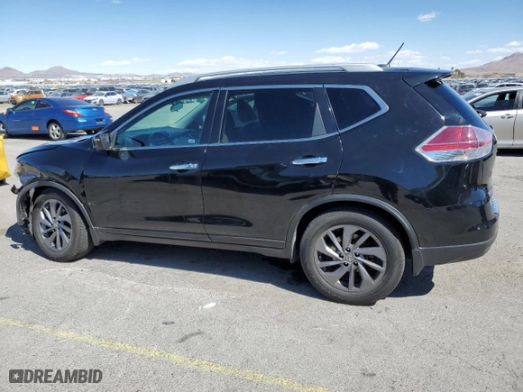 2016 Nissan Rogue SV with VIN 5N1AT2MT8GC886973, listed as a Copart auction lot 49266865 with 61,697 mi miles and Salvage Title. Bid and sale history available at carsss.com. Image 2.