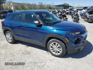 2021 Chevrolet TrailBlazer LS with VIN KL79MMS20MB146410, listed as a Copart auction lot 52323574 with 39,549 mi miles and . Bid and sale history available at DreamBid. Image 4.