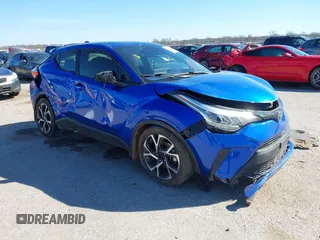 2021 Toyota C-HR LE with VIN JTNKHMBX0M1118192, listed as a IAAI auction lot 41805188 with 67,101 mi miles and . Bid and sale history available at DreamBid. Image 1.