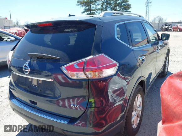 2016 Nissan Rogue S with VIN JN8AT2MT6GW024245, listed as a IAAI auction lot 41552521 with 136,385 mi miles and . Bid and sale history available at DreamBid. Image 4.