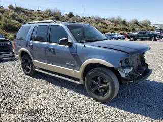 2005 Ford Explorer Eddie Bauer z VIN 1FMDU74E15UB20339, wystawiony jako Copart lot #62145185 z przebiegiem 118 081 mil mil oraz Szkoda całkowita • Salvage title. Historia ofert i sprzedaży dostępna na DreamBid. Obrazek 4.