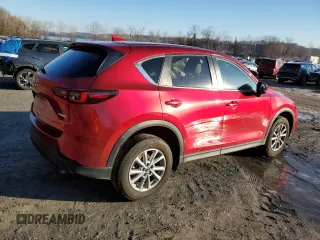 2023 Mazda CX-5 S Select with VIN JM3KFBBM1P0252294, listed as a Copart auction lot 84537504 with 27,206 mi miles and Salvage Title. Bid and sale history available at DreamBid. Image 3.
