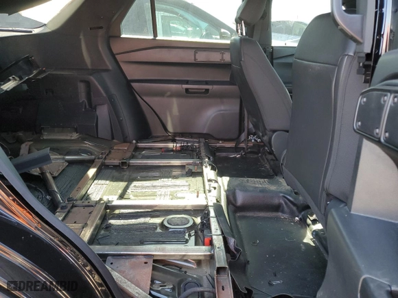 2022 Ford Police Interceptor Utility with VIN 1FM5K8AB3NGB75500, listed as a Copart auction lot 48436845 with 35,870 mi miles and Salvage Title. Bid and sale history available at carsss.com. Image 10.