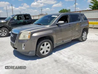2011 GMC Terrain SLE-1 with VIN 2CTALMEC6B6246751, listed as a Copart auction lot 62126635 with 151,256 mi miles and Salvage title. Bid and sale history available at DreamBid. Image 1.